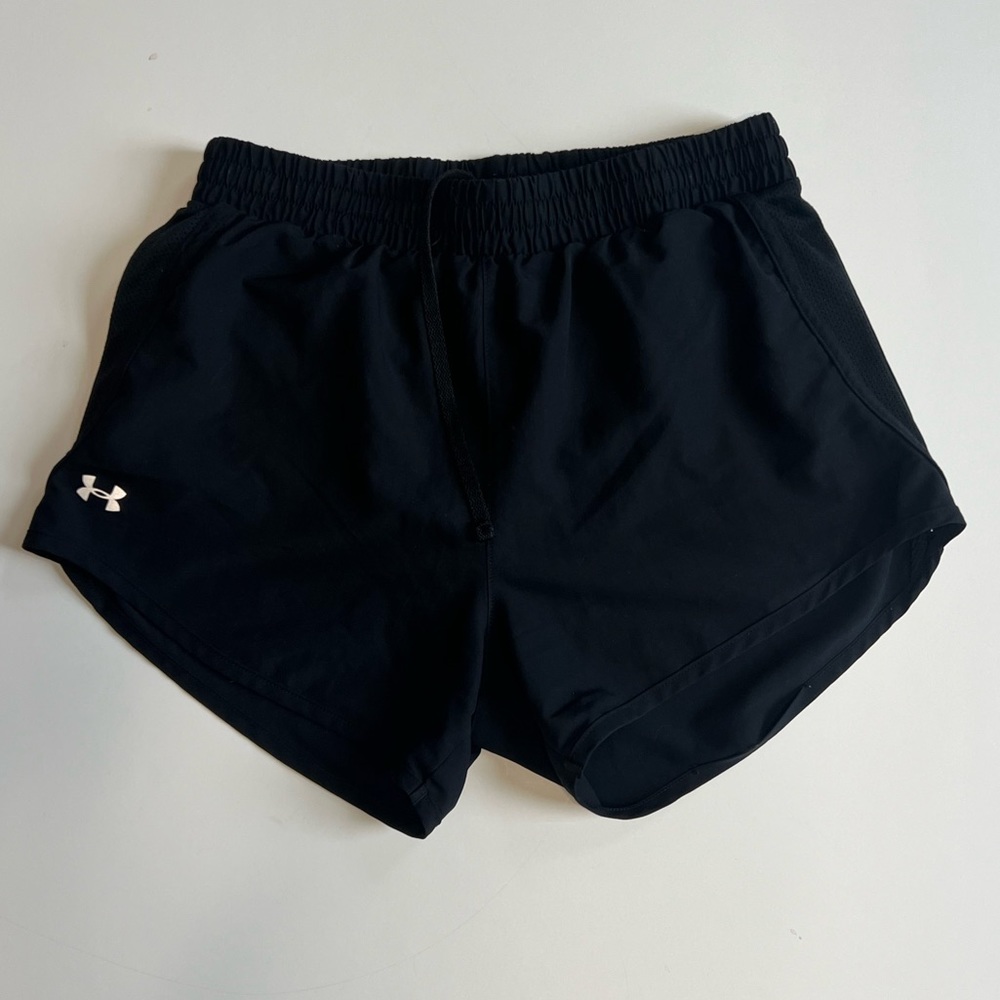 Under Armour Loose Heat Gear Athletic Running Shorts Size XS Black